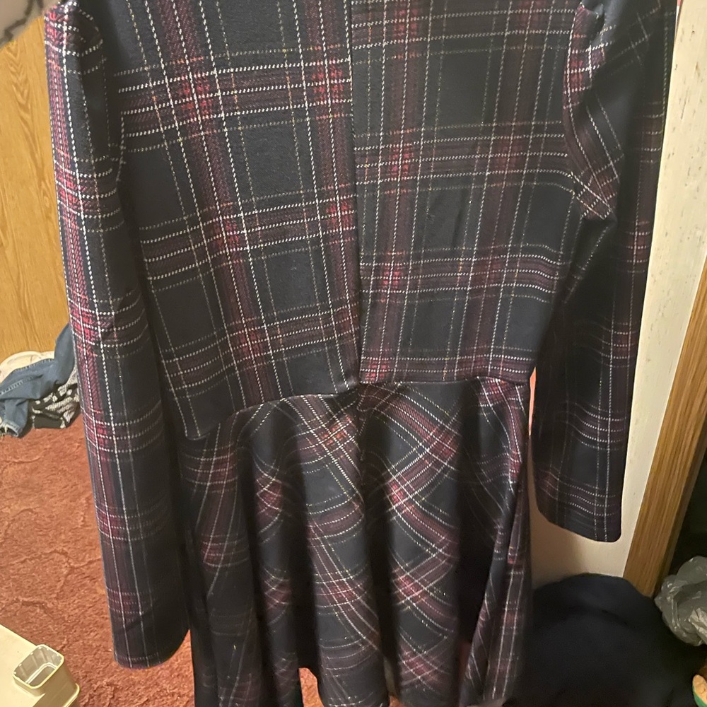 ModCloth Multicolor Plaid Garment - Picture 3 of 3